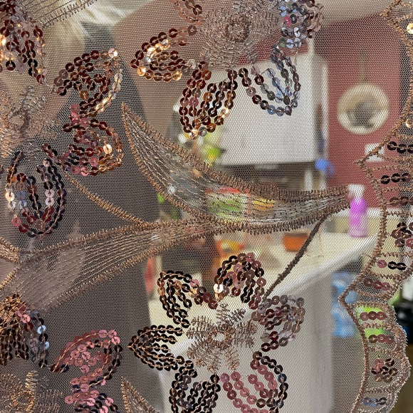 Beautiful silver scarf - Picture 3 of 7